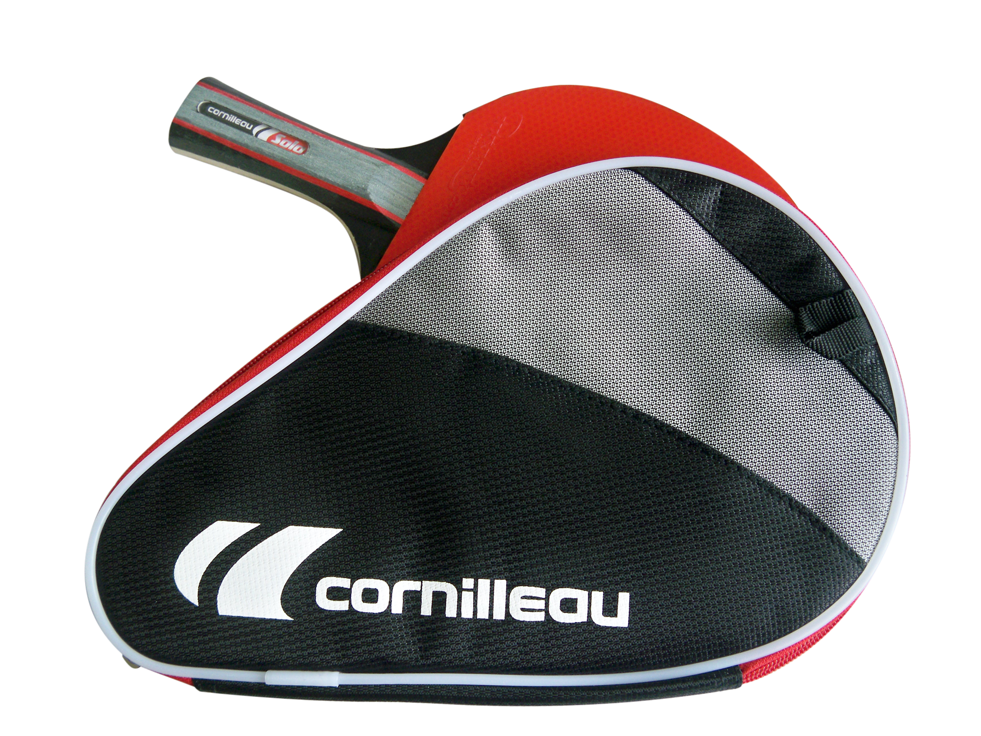 Cornilleau Table Tennis Bat Cover Black/Red